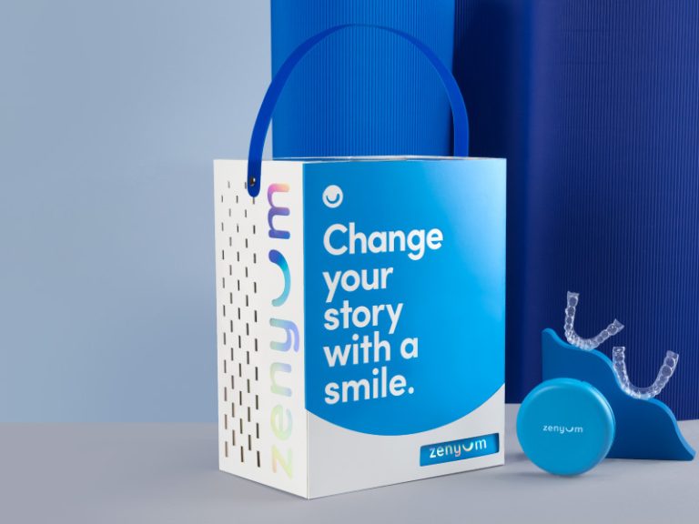 New Zenyum Invisible Braces packaging for 2023