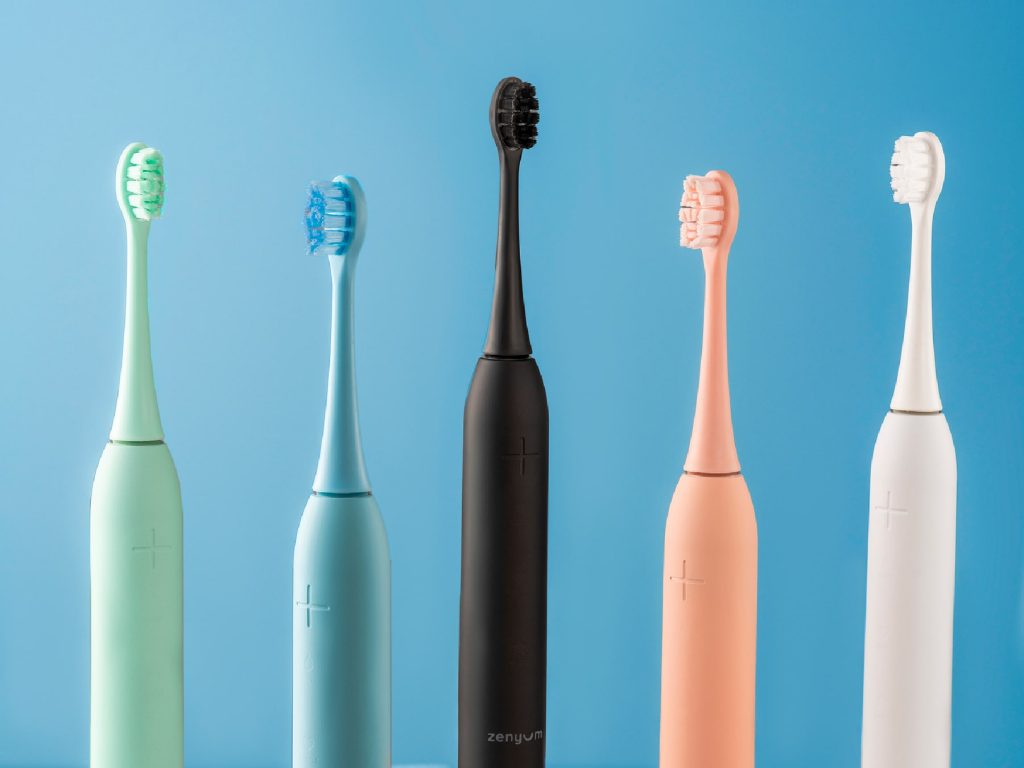 Zenyum sonic electric toothbrushes in multiple colours